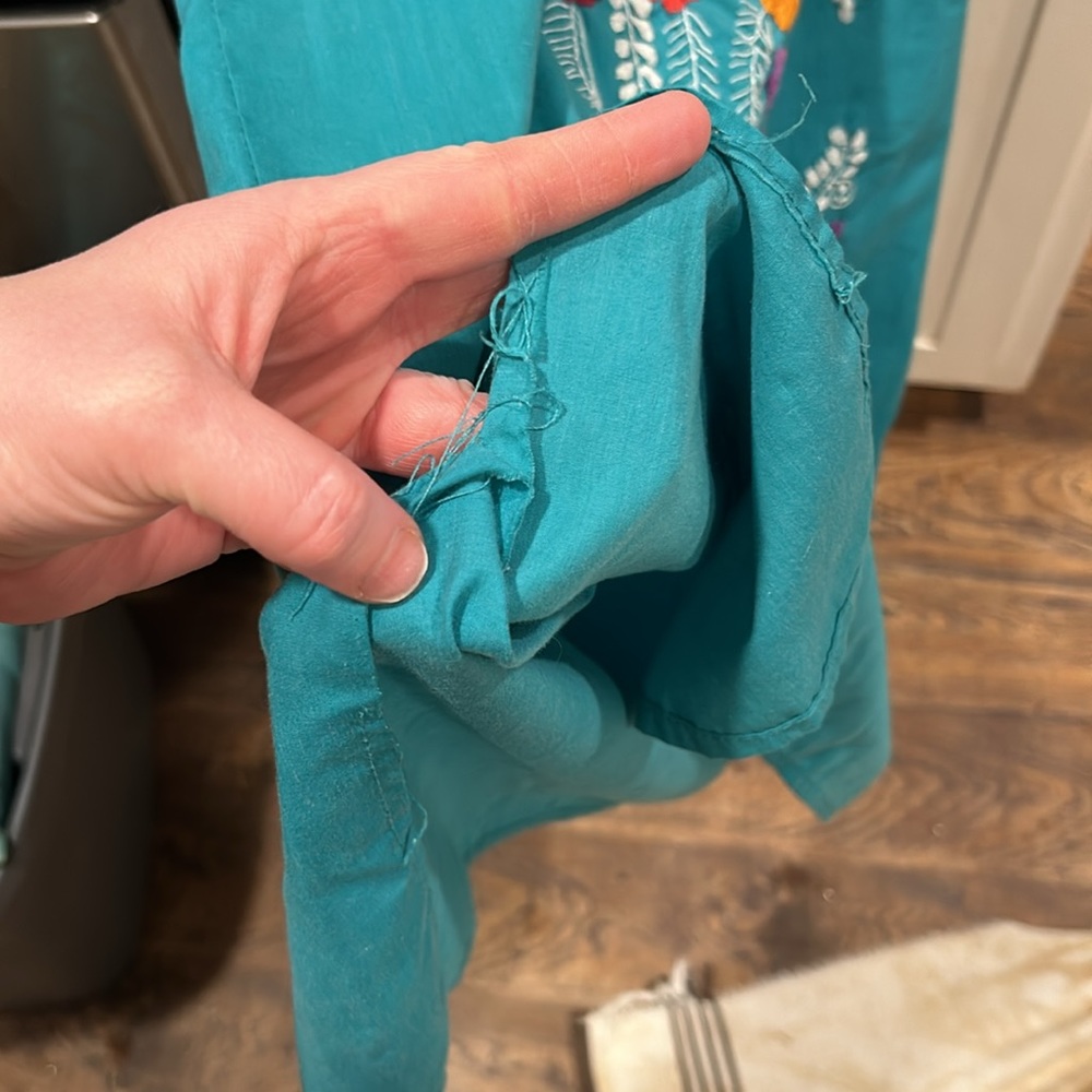 Homemade embroidered dress - Picture 9 of 16